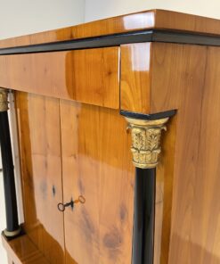 German Biedermeier Half-Cabinet - Side Detail - Styylish