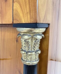German Biedermeier Half-Cabinet - Column Detail - Styylish