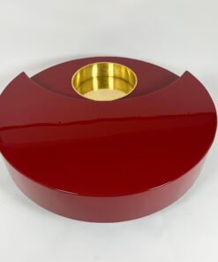 Willy Rizzo Coffee Table 'TRG' - Lacquer Detail - Styylish
