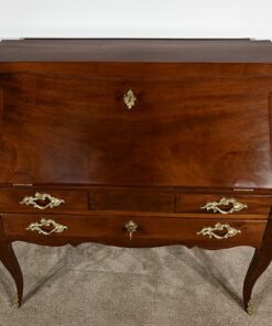 Small Mahogany Sloping Desk - Closed Top - Styylish