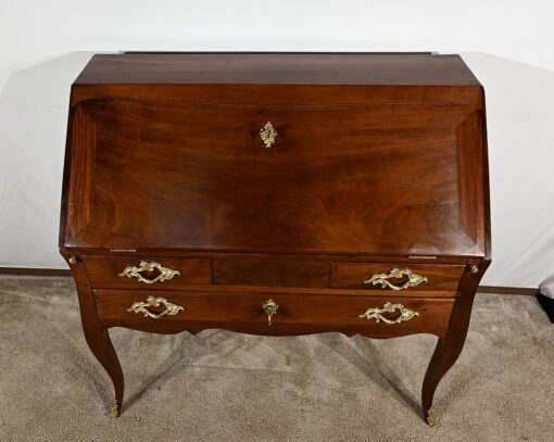 Small Mahogany Sloping Desk - Closed Top - Styylish