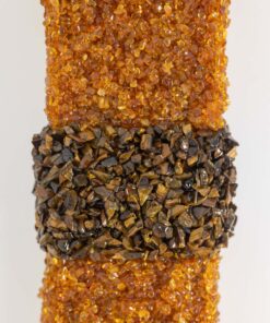 Lights Amber Tiger’s Eye - Middle Stone - Styylish