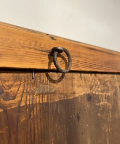 Biedermeier Mirror Ebonized Top Corner - Back Hook - Styylish