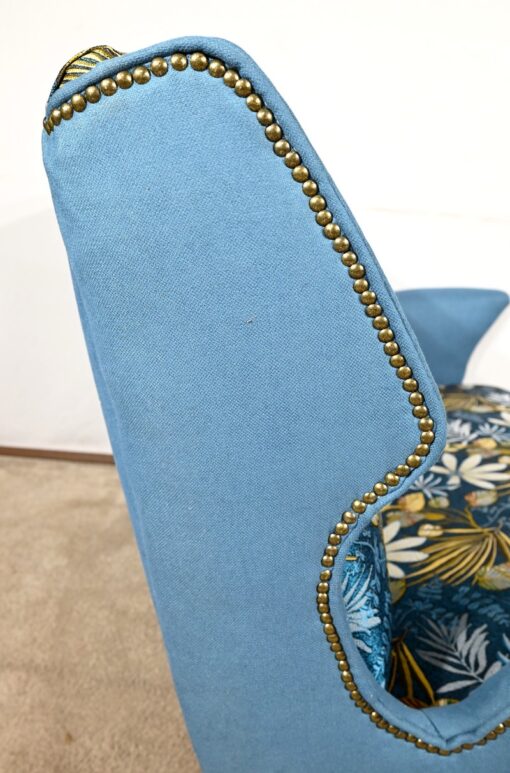 Midcentury Loveseat - Side Upholstery Detail - Styylish