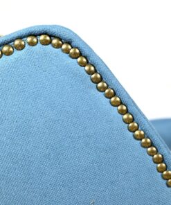 Midcentury Loveseat - Button Upholstery Detail - Styylish