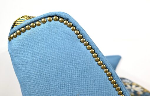 Midcentury Loveseat - Button Upholstery Detail - Styylish