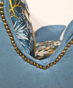 Midcentury Loveseat - Button Edge - Styylish