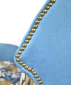 Midcentury Loveseat - Side Top Design with Buttons - Styylish