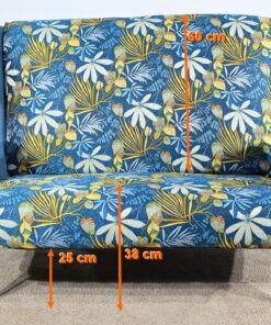 Midcentury Loveseat - Varying Height - Styylish