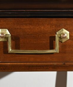 Mahogany Console Louis XVI - Gold Handles - Styylish