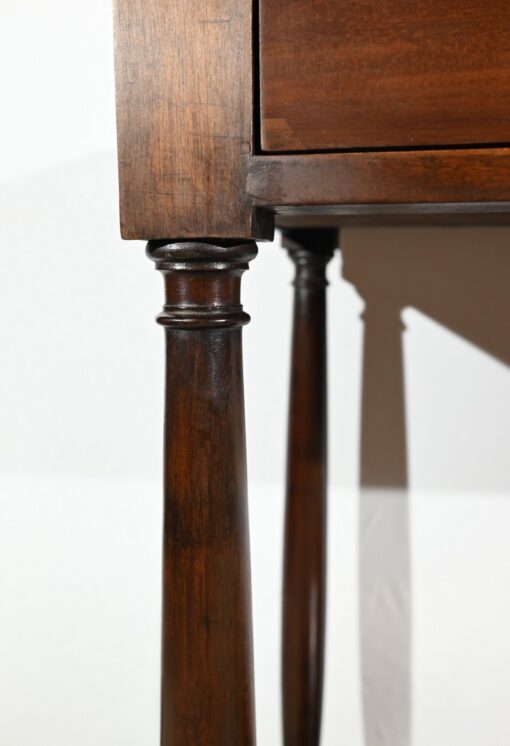 Mahogany Console Louis XVI - Columns - Styylish