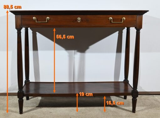 Mahogany Console Louis XVI - Height - Styylish