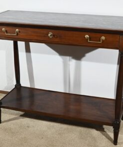 Mahogany Console Louis XVI - Side Detail - Styylish