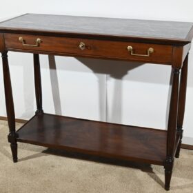 Mahogany Console, Louis XVI Period - 18th Century