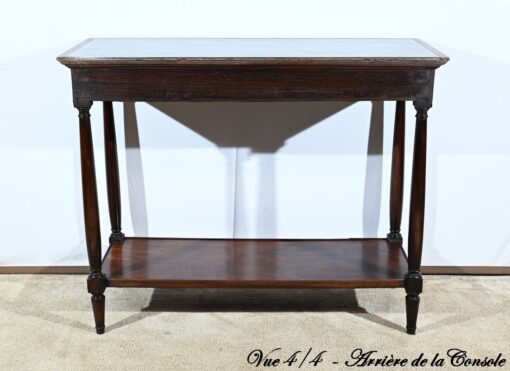 Mahogany Console Louis XVI - Back Profile - Styylish