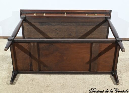 Mahogany Console Louis XVI - Underneath - Styylish