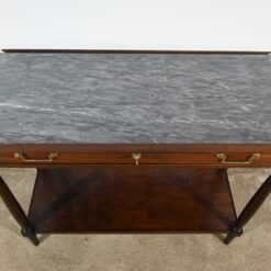 Mahogany Console Louis XVI - Top - Styylish