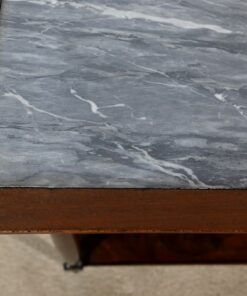Mahogany Console Louis XVI - Marble Top - Styylish