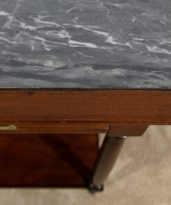 Mahogany Console Louis XVI - Marble Top with Edge - Styylish