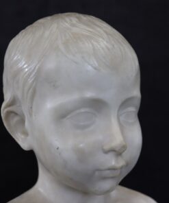 Sculpture in White Marble - Head - Styylish