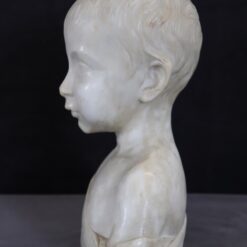 Sculpture in White Marble - Face Profile - Styylish