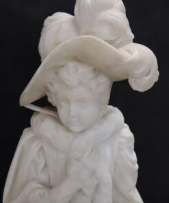 Italian Marble Sculpture - Face - Styylish