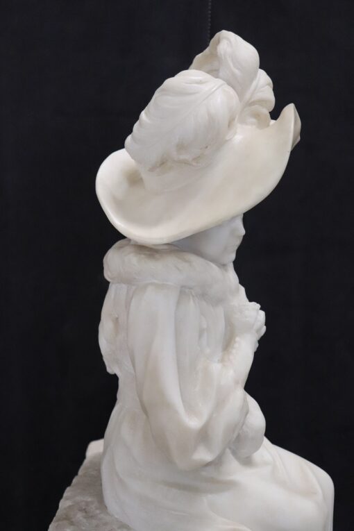 Italian Marble Sculpture - Hat - Styylish