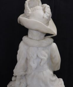 Italian Marble Sculpture - Back - Styylish