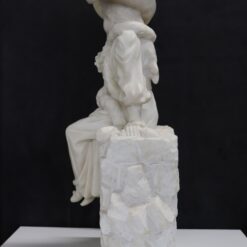 Italian Marble Sculpture - Side Detail - Styylish