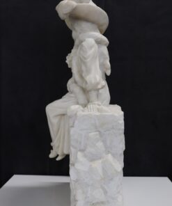 Italian Marble Sculpture - Side Detail - Styylish
