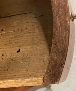 French Oval Side Table- drawer- Styylish