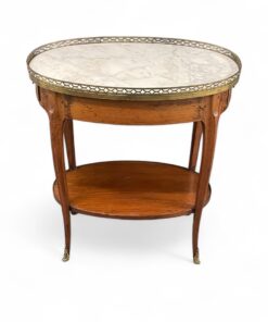 French Oval Side Table- front view- Styylish