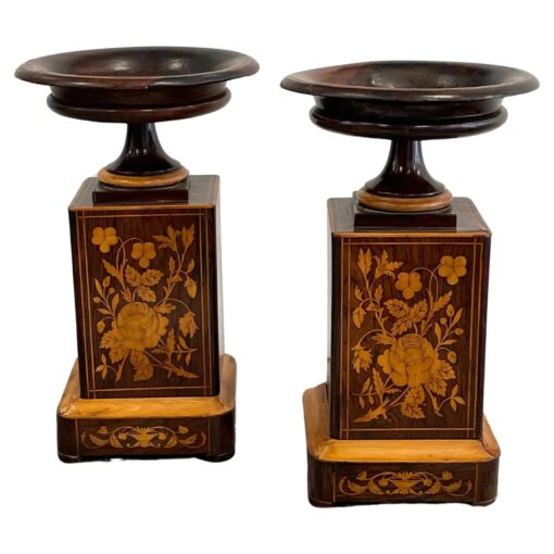 French Antique Wooden Vases- Styylish