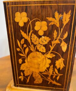 French Antique Wooden Vases - Floral Detail - Styylish