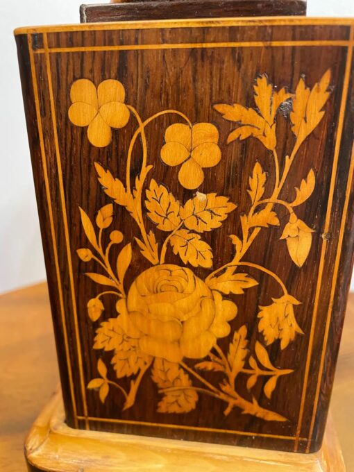 French Antique Wooden Vases - Floral Detail - Styylish