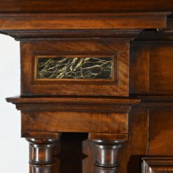 Two-Body Buffet Solid Walnut - Top Side Columns - Styylish