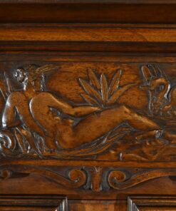Two-Body Buffet Solid Walnut - Carving - Styylish