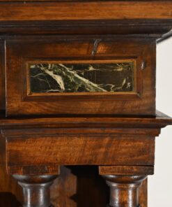 Two-Body Buffet Solid Walnut - Right Side Decor - Styylish