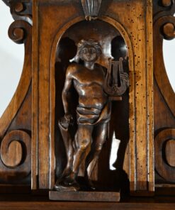 Two-Body Buffet Solid Walnut - Top Figure - Styylish