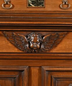 Two-Body Buffet Solid Walnut - Angel Detail - Styylish