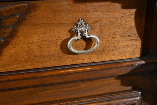 Two-Body Buffet Solid Walnut - Handle Detail - Styylish