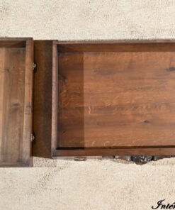 Two-Body Buffet Solid Walnut - Drawer Interior - Styylish
