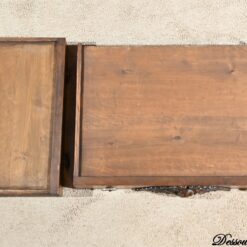 Two-Body Buffet Solid Walnut - Bottom of Drawer - Styylish