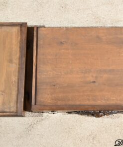 Two-Body Buffet Solid Walnut - Bottom of Drawer - Styylish