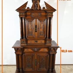 Two-Body Buffet Solid Walnut - Height - Styylish