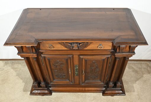 Two-Body Buffet Solid Walnut - Base Without Top - Styylish