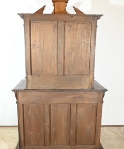 Two-Body Buffet Solid Walnut - Back Profile - Styylish