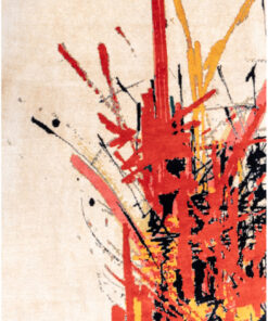 Handwoven Tapestry Georges Mathieu - Color Detail - Styylish