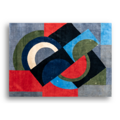 Hand-Woven Tapestry Delaunay - Styylish