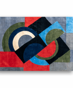 Hand-Woven Tapestry Delaunay - Styylish